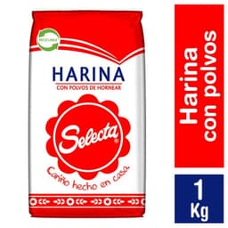 Harina Especial con Polvo de Hornear Selecta 1 Kg