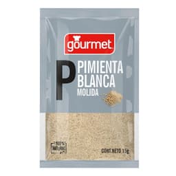 Pimienta Blanca Molida Gourmet 15 g