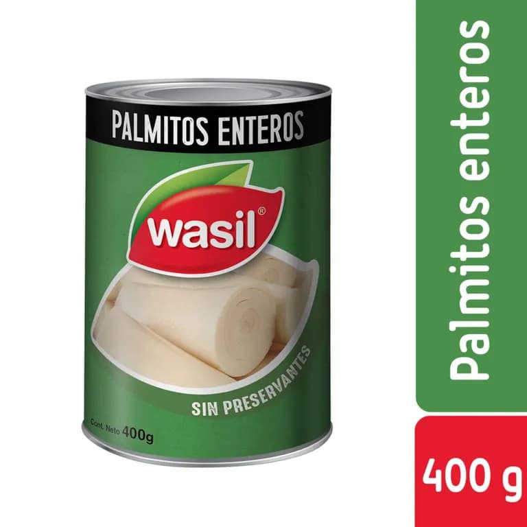 Palmitos Enteros Wasil 400 g