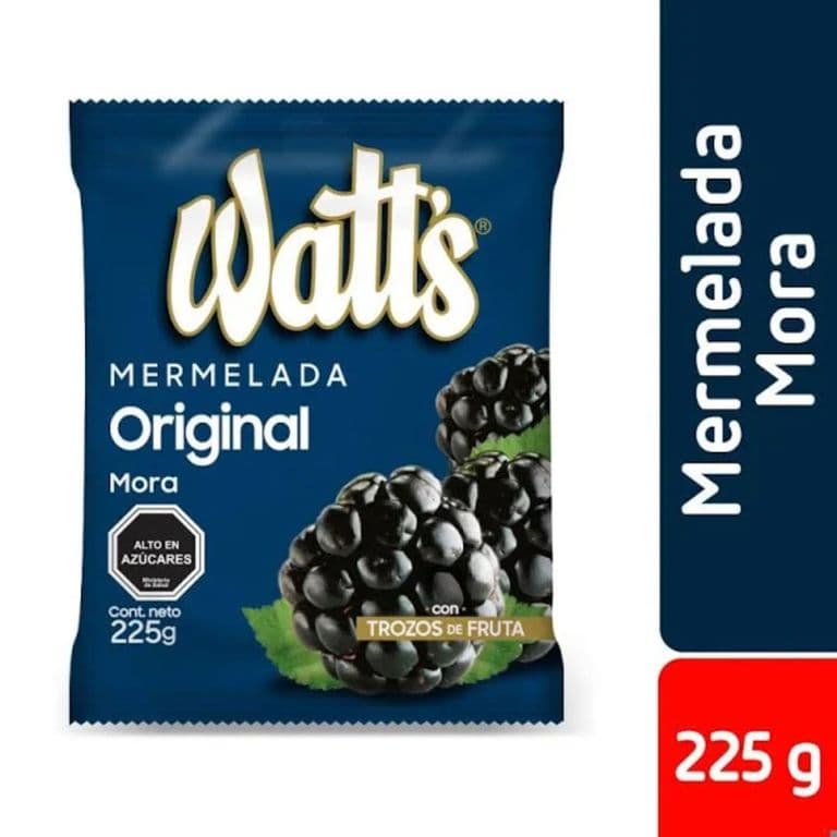 Mermelada Mora Watts 225 g