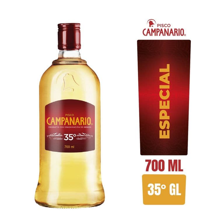 Pisco Campanario 35o Gl 700 ML