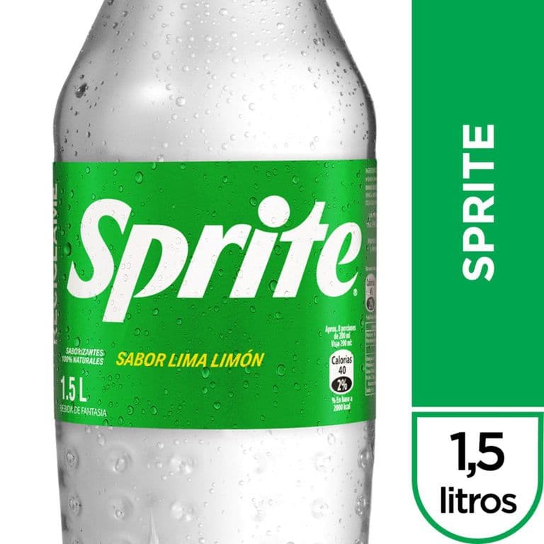 Bebida Sprite Desechable 1.5 L 1.5 LT