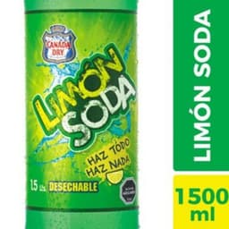 Bebida Limon Soda Desechable 1.5 L 1.5 LT