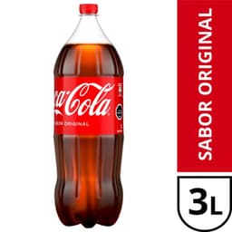 Bebida Coca Cola Original Desechable 3 L 3 LT