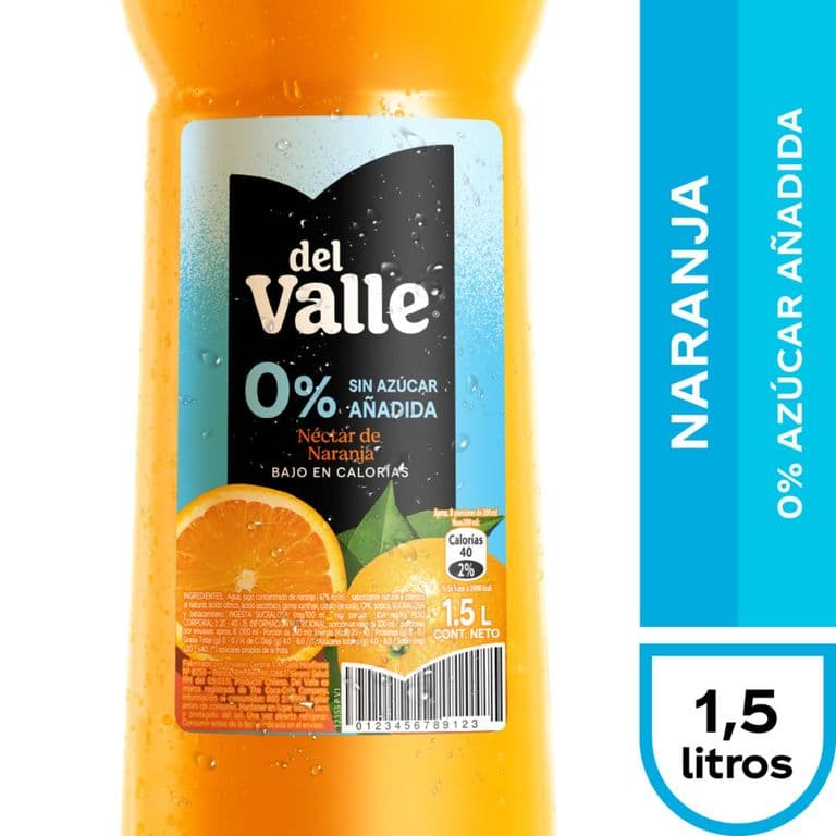 Nectar de Naranja Light Del Valle 1.5 L 1.5 LT