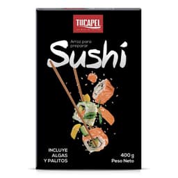ARROZ PARA SUSHI 400 GRS. T