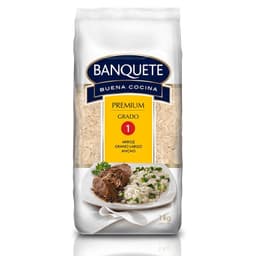 Arroz Banquete G1 Grano Largo Ancho 1 Kg