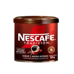 Cafe Instantaneo Nescafe Tradicion Tarro 50 g