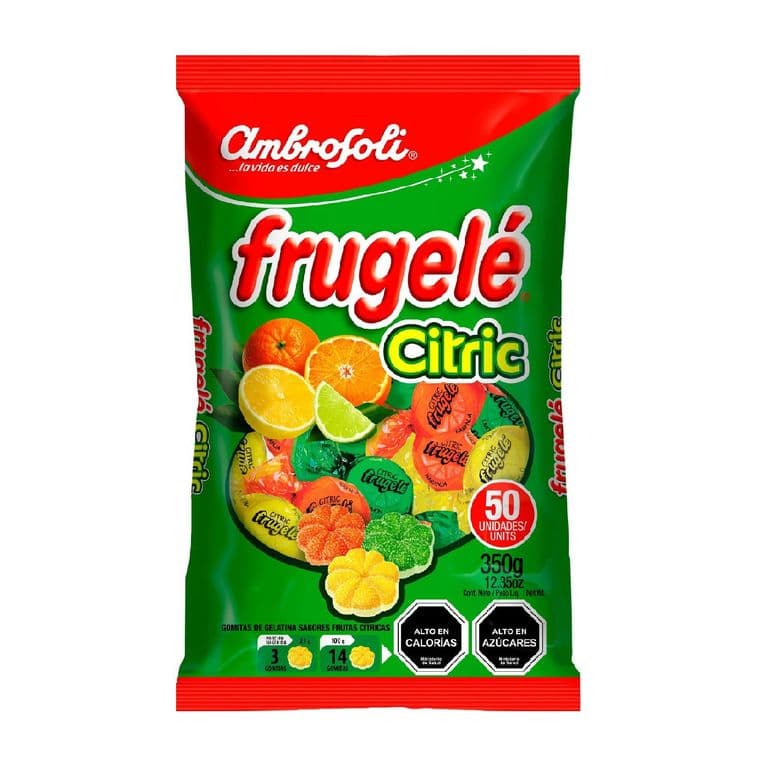 Gomitas Frugele Citric 350 g