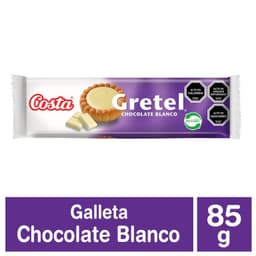 Galleta Gretel Chocolate Blanco 85 GR