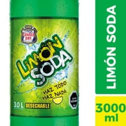 Bebida Limon Soda Desechable 3 L 3 LT