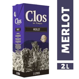 Vino Tinto Merlot Clos De Pirque 14.5 2000 cc 2 LT