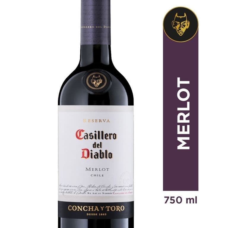 Vino Tinto Merlot 750 ML