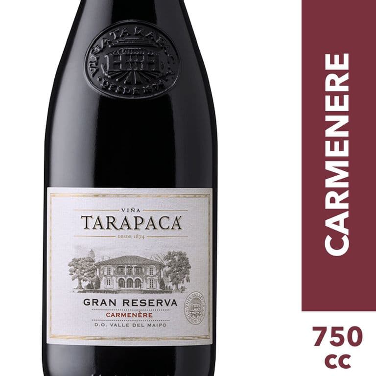 Vino Tinto Carmenere Gran Reserva 750 ML
