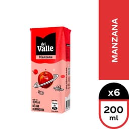 Nectar Andina del Valle manzana 6 X 200 ML