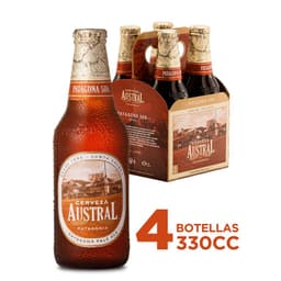 CERVE AUSTR PA ALE LO NECK 5G GL 4X330CC 4 X 330 ML