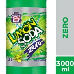 Bebida Limon Soda Zero Desechable 3 L 3 LT