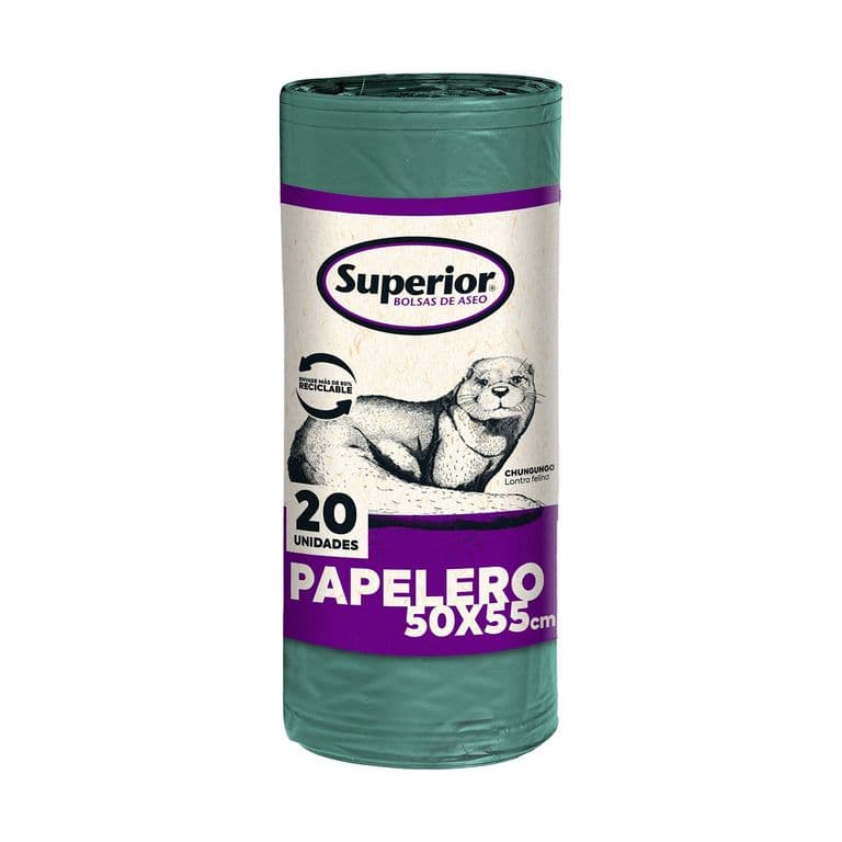 Bolsa de Basura Superior Chica 50 x 55 cms 20 UN