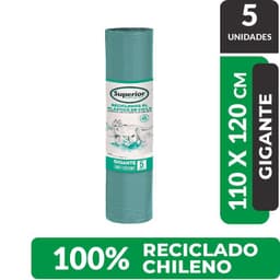 Bolsa de Basura Grande Superior 110 x 120 cms- 5 Un