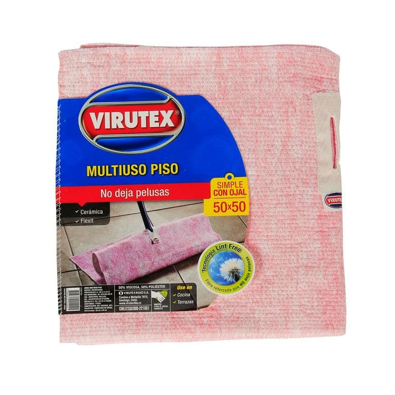 Trapero Virutex Multiuso para Piso 50x50 cm 1 Un