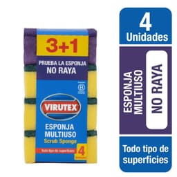 Esponja Lisa Virutex 4 Un