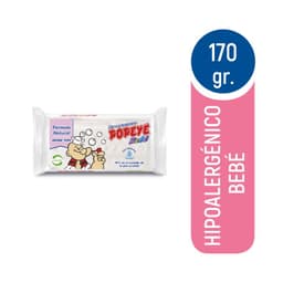 Jabon en Barra Hipoalergenico Extra Blanco Popeye 170 gr