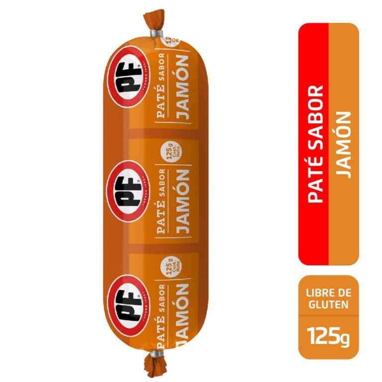Pate Sabor Jamon PF 125 g