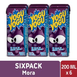 Pack Bebida Lactea Sabor Mora Yogu Yogu 6 x 200 ml PACK 6 X 200 ML