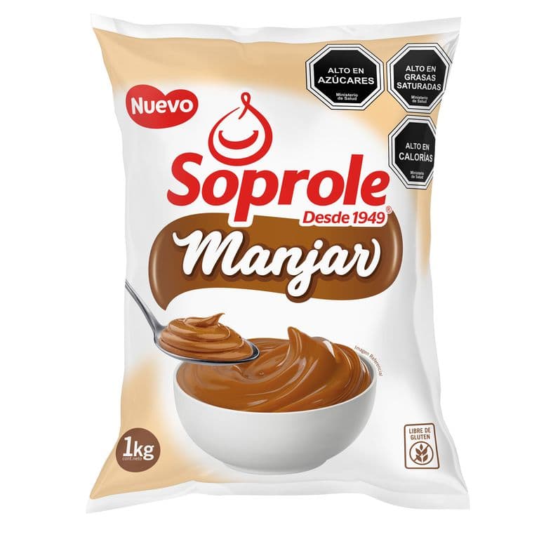 Manjar Bolsa Soprole 1 Kg