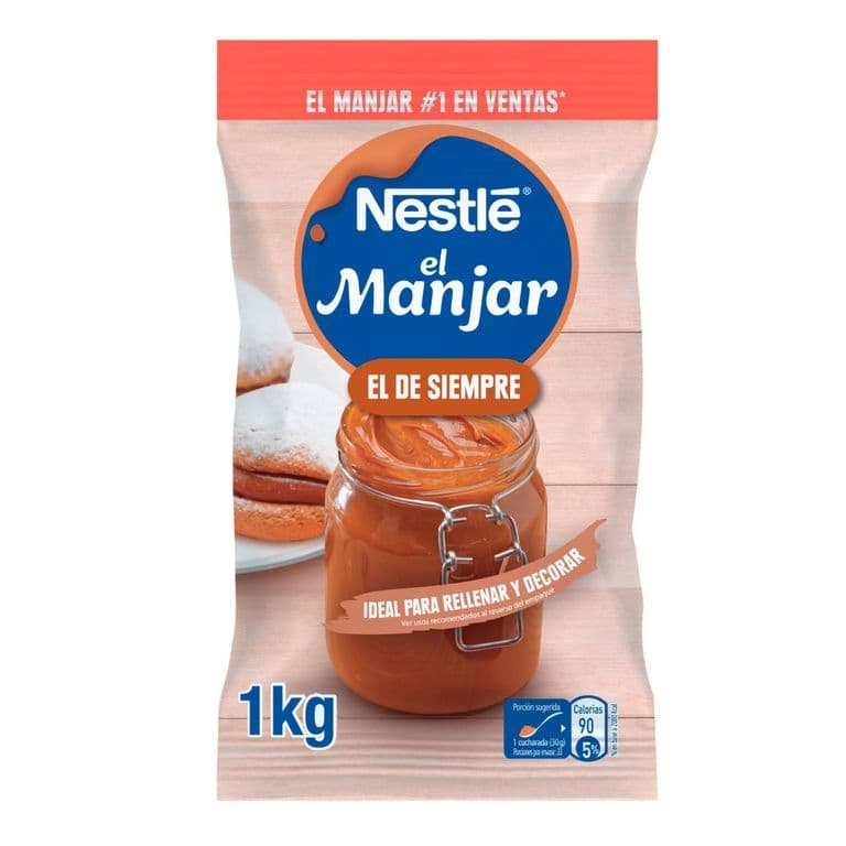 Manjar Bolsa Nestle 1 Kg