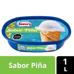 Helado Sabor Pina Cassata Savory 1 lt