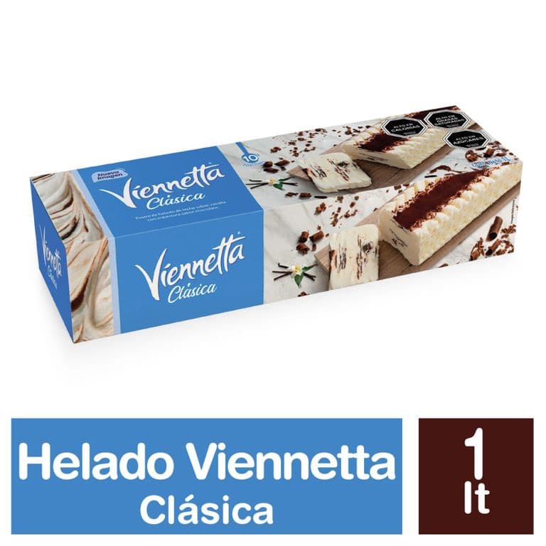 POSTRE HELADO VIENNETTA CLASICA 1 LT.