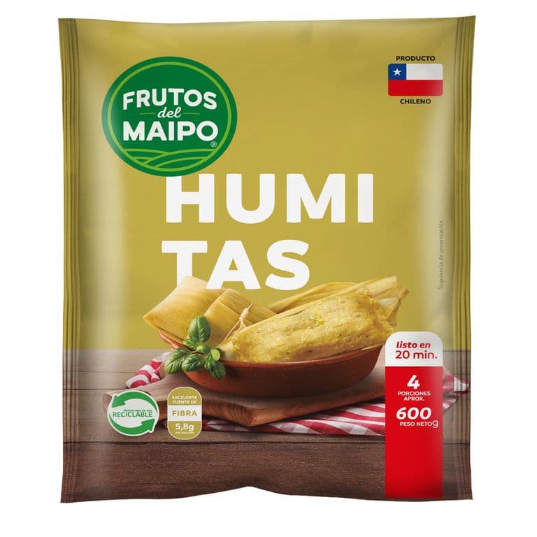 Humitas Congeladas Frutos de Maipo 600 g