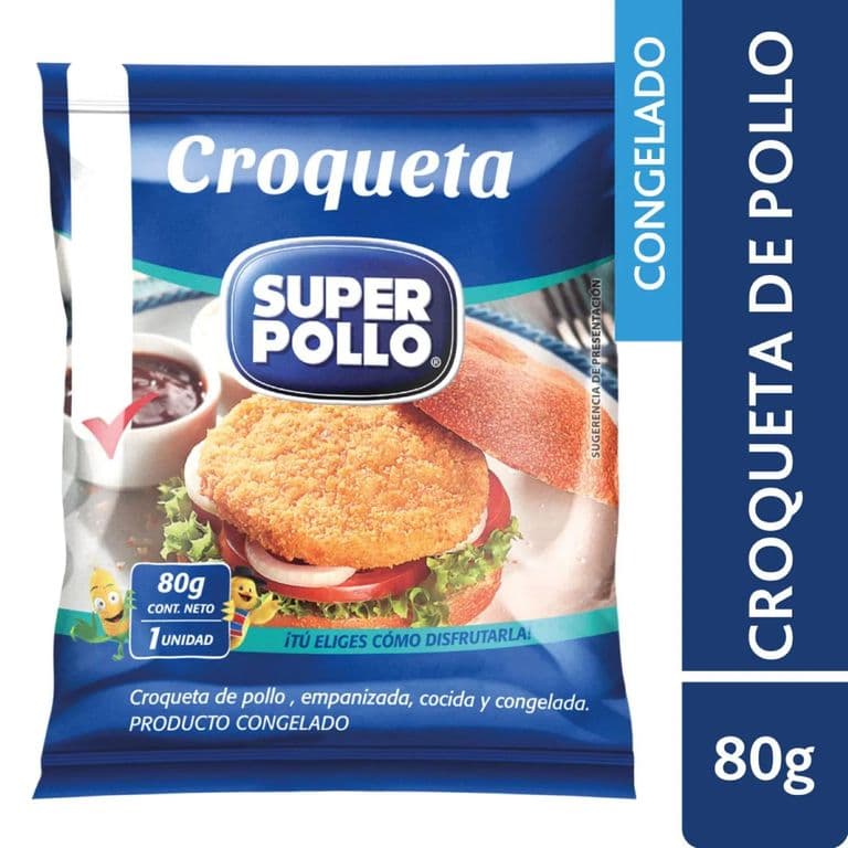 Croqueta de Pollo Congelada 80 GR