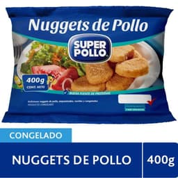 Nuggets de Pollo Congelados Super Pollo 400 gr