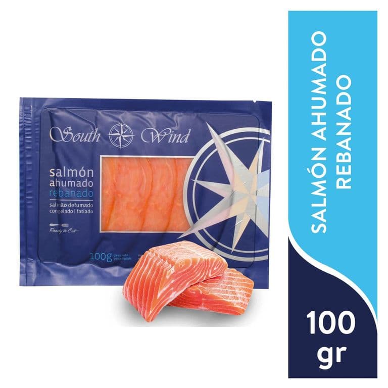 Salmon Ahumado Congelado 100 GR
