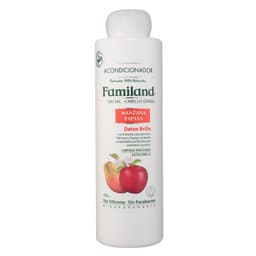 Acondicionador Familand Sin Sal Cabello Graso Manzana Papaya 750 ml