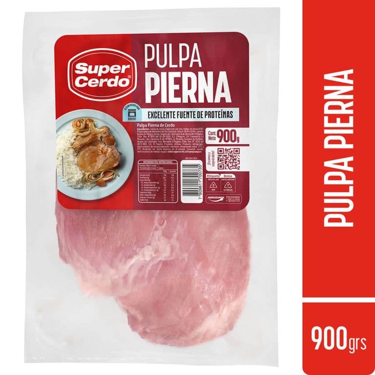 Pulpa Pierna Cerdo 900 GR