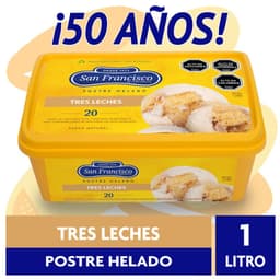 HELADO TRES LECHES 1 LT..