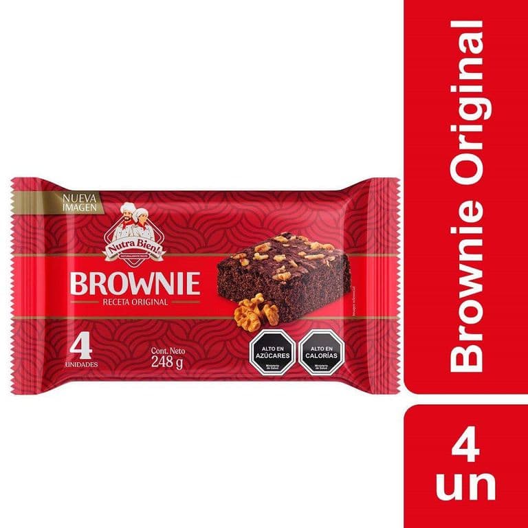 Pack Brownies 4 X 62 GR