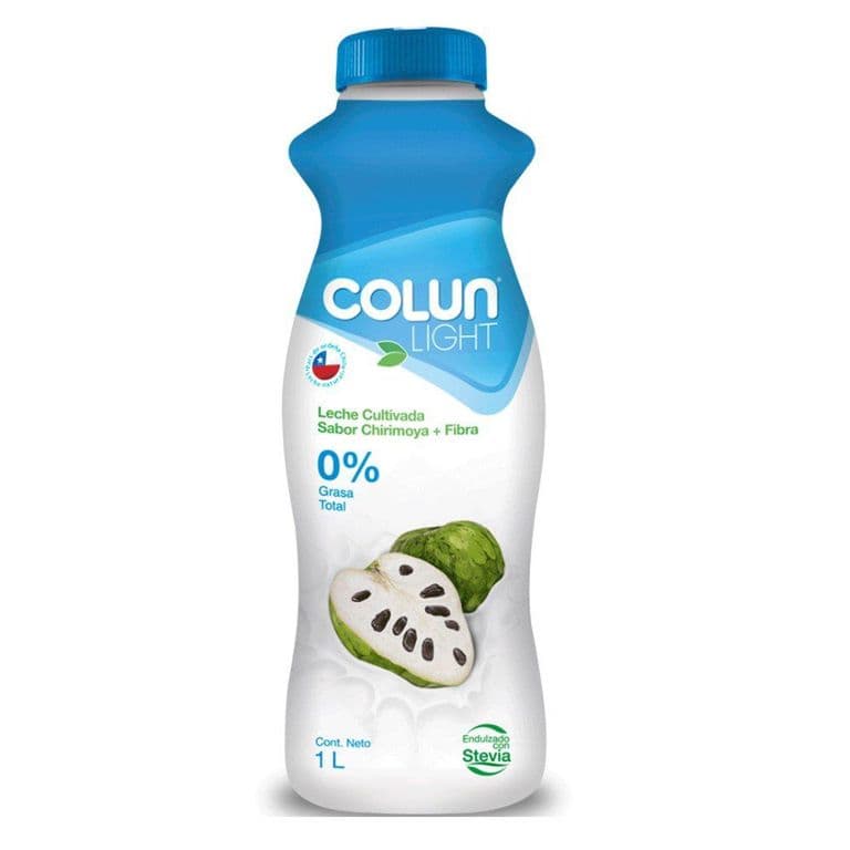 Leche Cultivada Light Sabor Chirimoya Colun 1 lt