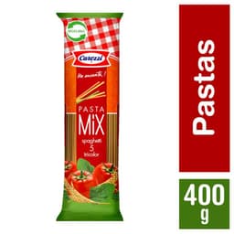 FIDEO SPAGHETTI TRICOLOR 400 GRS.