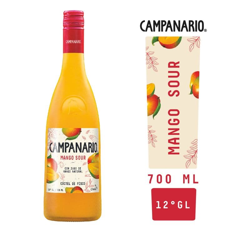 Coctel Mango Sour Campanario 12 700 ml