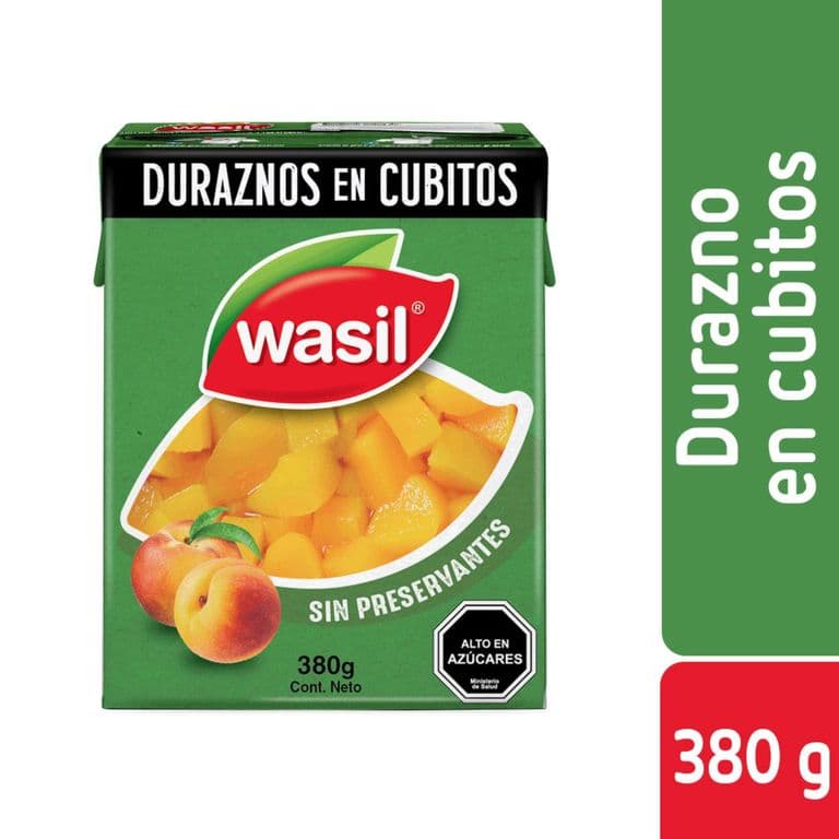 Duraznos Cubitos Tetra 380 GR