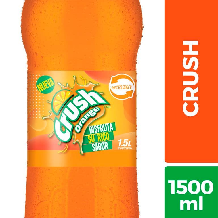 Bebida Crush Desechable 1.5 L 1.5 LT