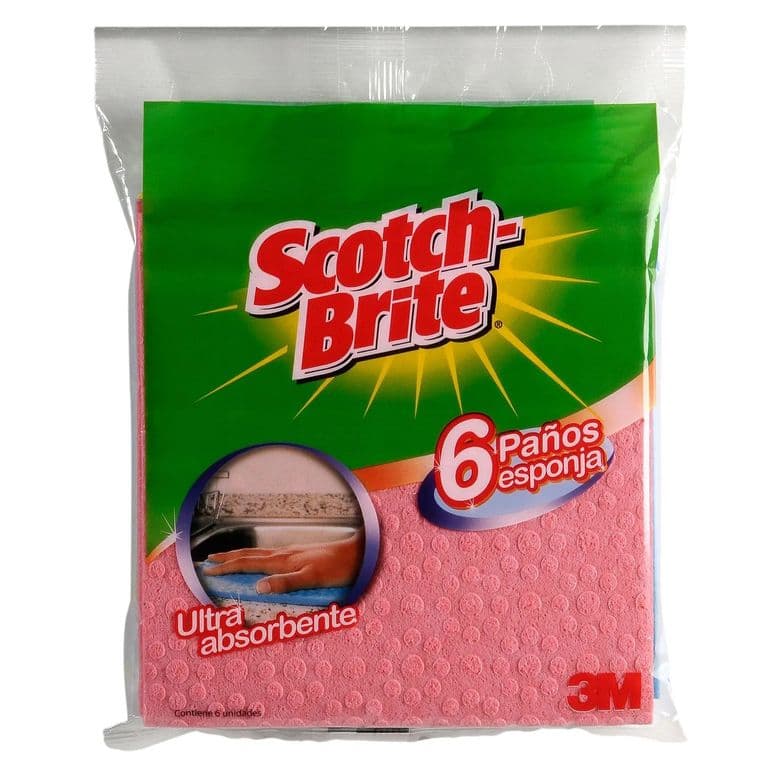 Pano Esponja Scotch-Brite 6 Un