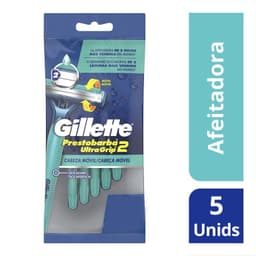 Maquina de Afeitar Prestobarba Ultragrip Gillette 5 Un