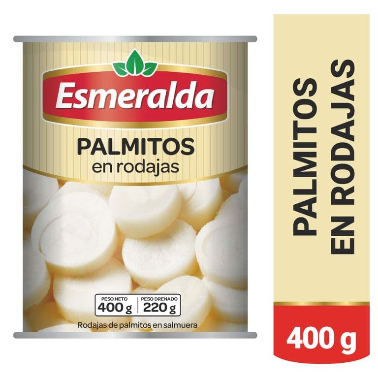 Palmitos en Rodajas Esmeralda 400 g
