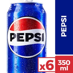 Pack Bebida Pepsi Lata 6 x 350 ml