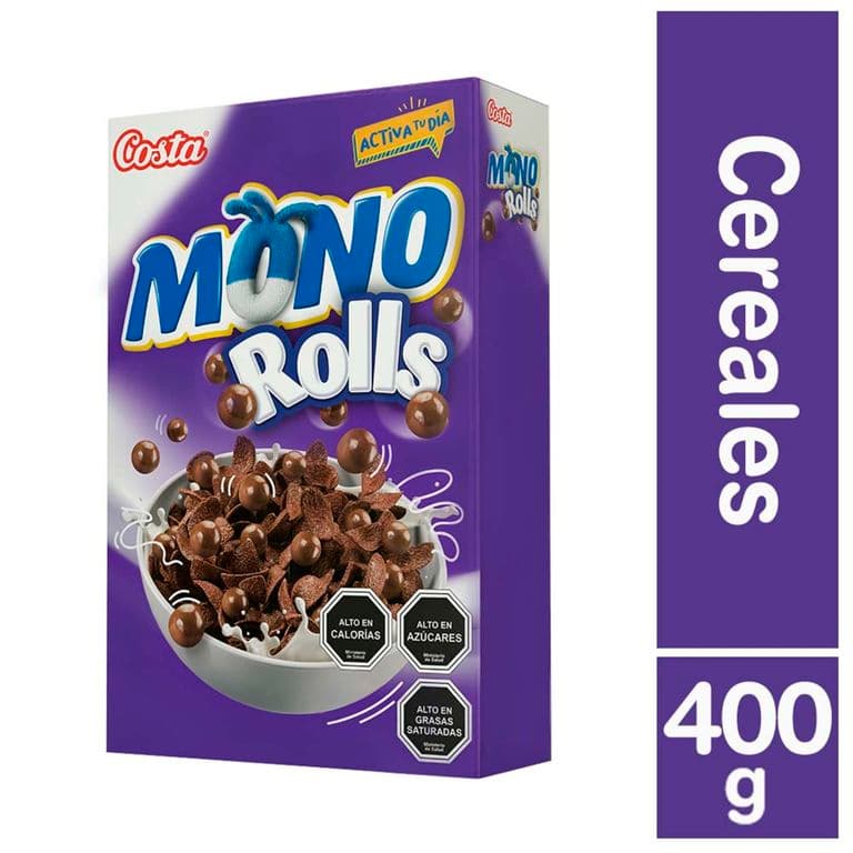 Cereal Costa Mono Rolls 400 GR
